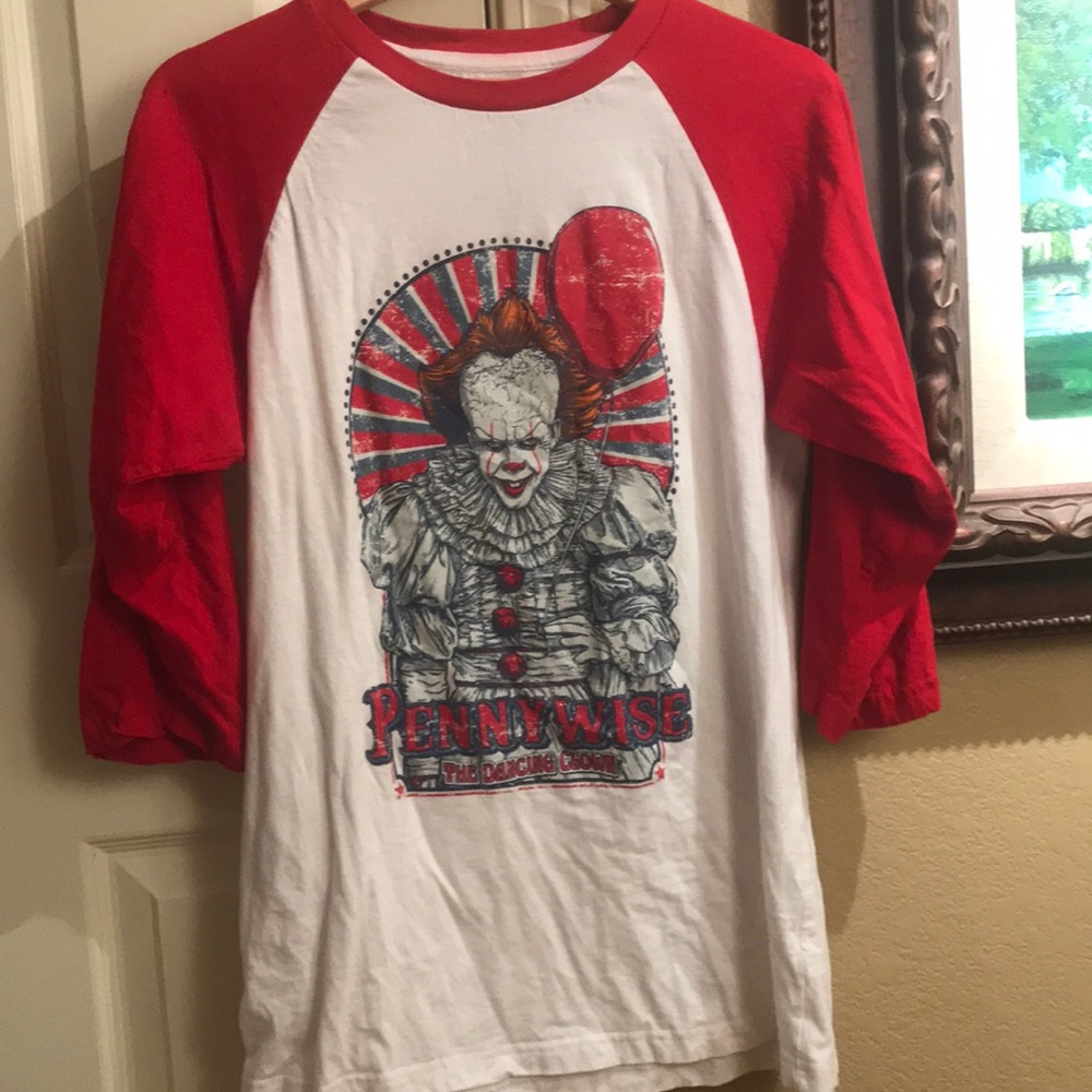 Pennywise baseball tee